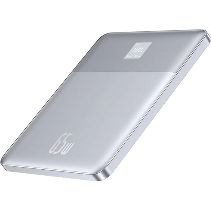 Батарея універсальна Baseus Blade2 Ultra 12000mAh 65W, Galaxy Silver (P10063800S12-00 / PPBLD2-65) зображення 2