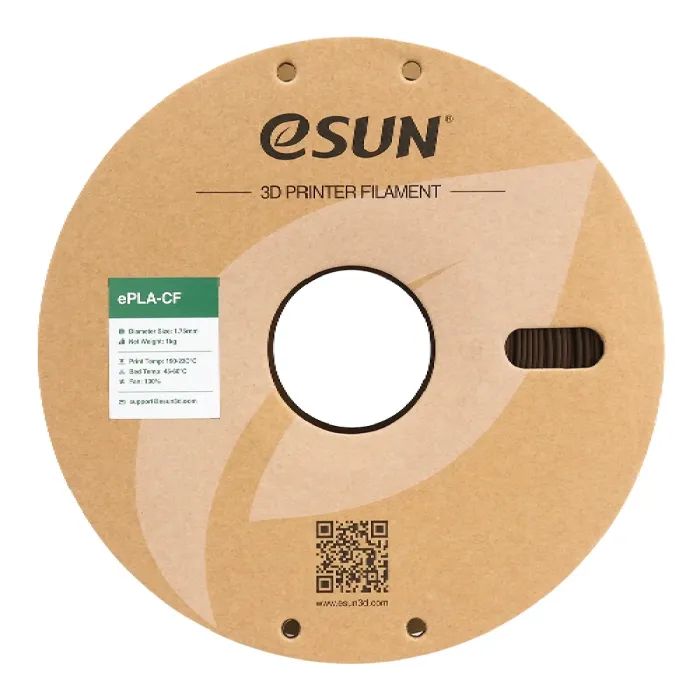 Пластик для 3D-принтера eSUN ePLA-CF, 1,75мм, 1кг, brown (ePLA-CF-P175C1) зображення 4