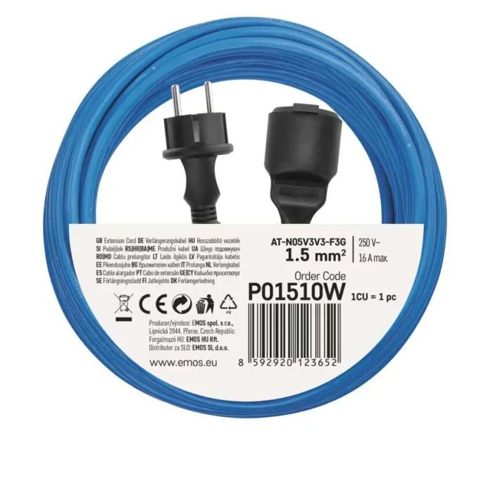 Сетевой удлинитель EMOS P01510W изображение 10