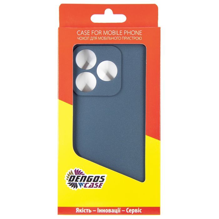 Чохол до мобільного телефона Dengos Carbon Realme C63 Blue (DG-TPU-CRBN-204) зображення 5