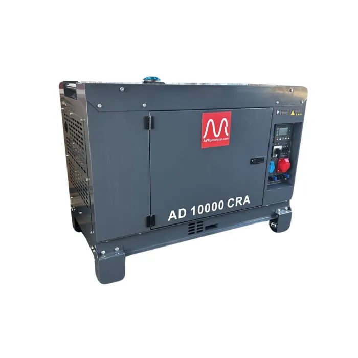 Генератор Metier AD10000CRA дизель, 1/3ф, 3ф-8,0kW, 1ф-7,2kW бак-25л, эл.старт (AD10000CRA) изображение 3