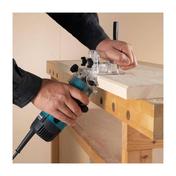 Фрезер Makita 3712 530Вт, цанга 6мм, 32000об/мин, 1.7кг (3712) изображение 5