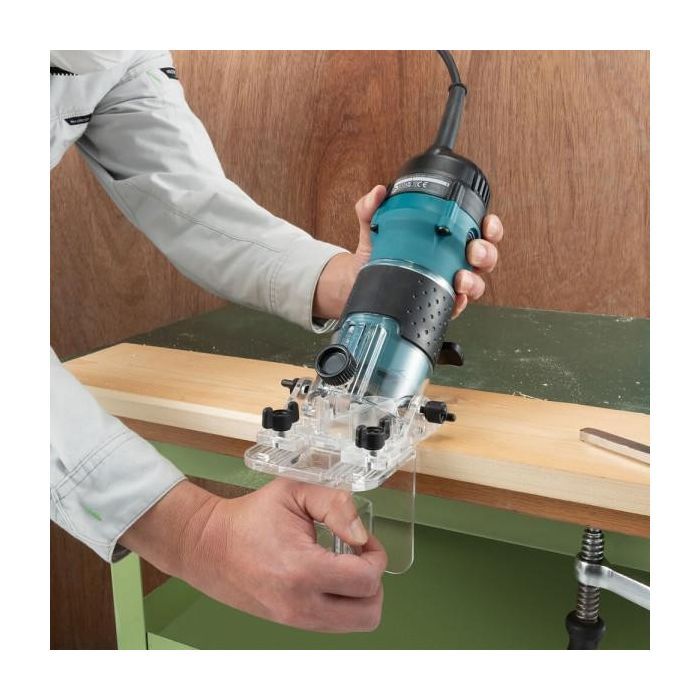 Фрезер Makita 3712 530Вт, цанга 6мм, 32000об/мин, 1.7кг (3712) изображение 6