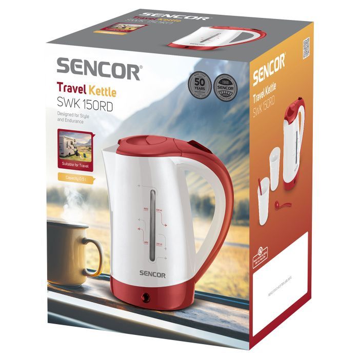 Електрочайник Sencor SWK 150 RD (SWK150RD) зображення 3