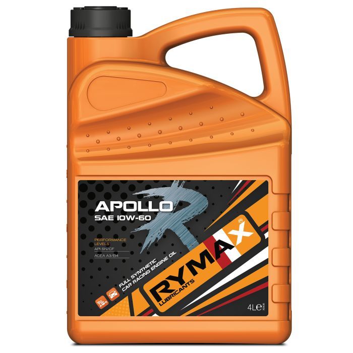 Моторное масло RYMAX Apollo R SAE 10w/60, 4 л.