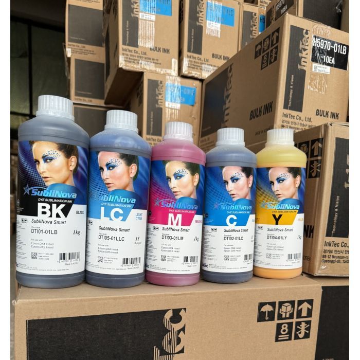 Чорнило InkTec Epson Sublimation Piezo 1L Cyan (DTI02-01LC) зображення 2