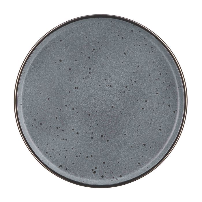 Тарелка Ardesto Fasano, 26см, кераміка, сіро-коричневий (AR0426GB)