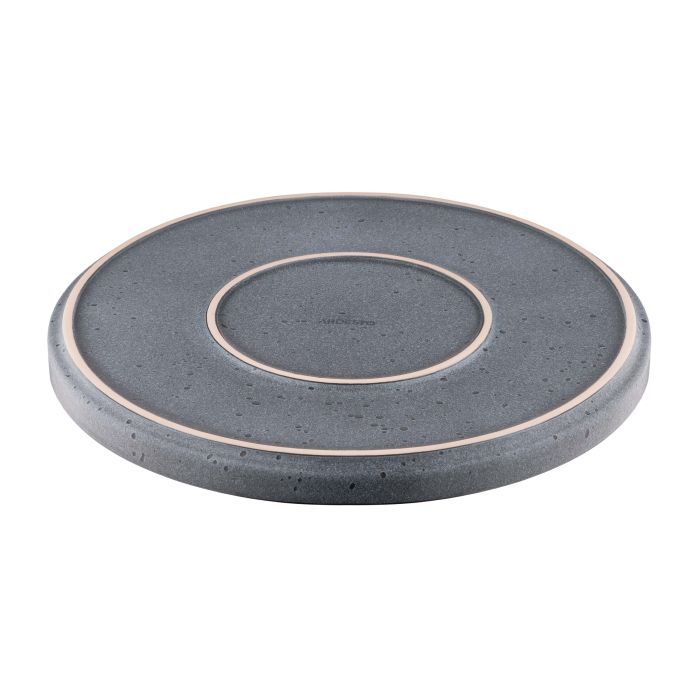 Тарелка Ardesto Fasano, 26см, кераміка, сіро-коричневий (AR0426GB) изображение 4