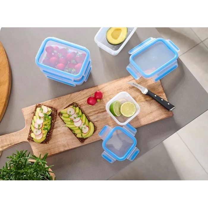 Пищевой контейнер Tefal MasterSeal, прямокутний, 550мл, пластик (K3021112) изображение 6