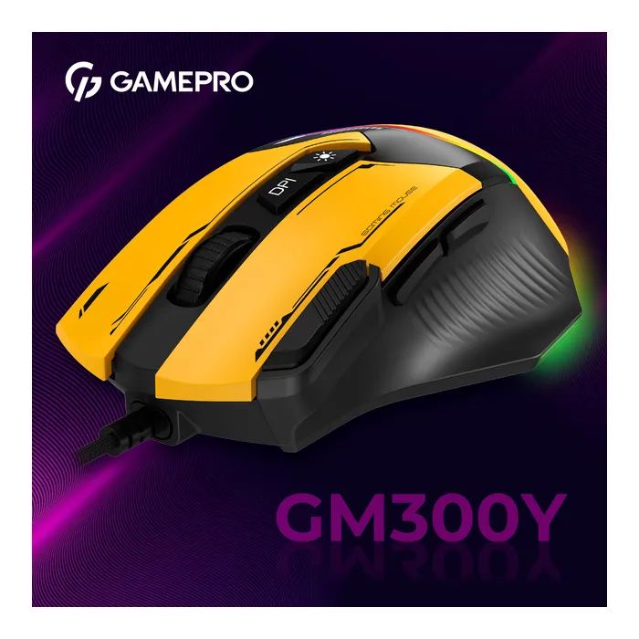 Мишка GamePro GM300R USB Red/Black (GM300R) зображення 6