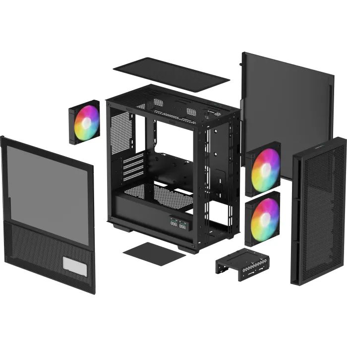 Корпус Deepcool CH360 Digital White (R-CH360-WHAPE3D-G-1) изображение 11
