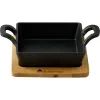 Сковорода MasterPro Foodies cook&share, 12.6x18.5 см з серверувальною дошкою (BGMP-3805-EM) зображення 2