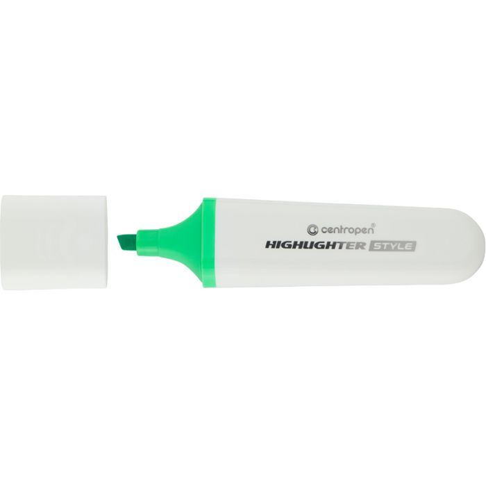 Маркер Centropen текстовый Highlighter Style 1-4,6 мм клин. зеленый (6252/59)