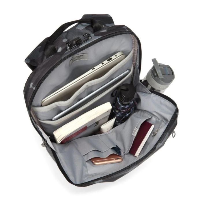 Рюкзак туристический Pacsafe Metrosafe X 20L backpack хакі (30640517) изображение 7