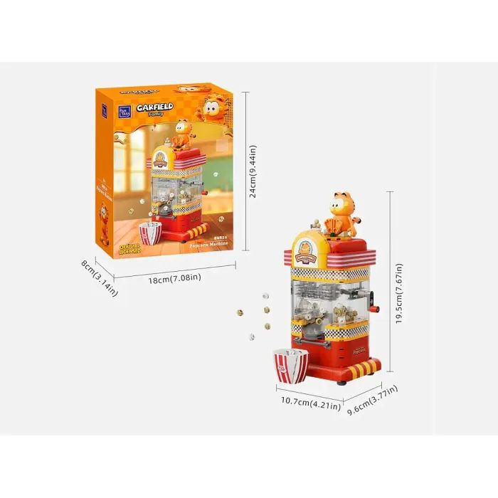 Конструктор Pantasy Garfield -Fantastic Machines - Машина для попкорну (86810) изображение 8