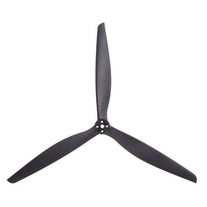Пропеллер для дрона Gemfan 13X10 Glass Fiber Nylon 3 Blade 1CW/1CCW- Black (X1310-B)