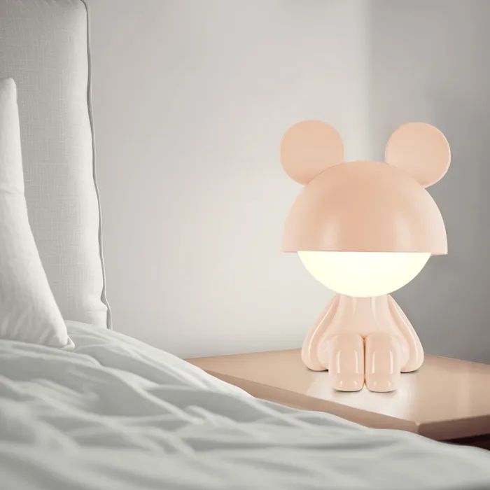 Ночник Kite Светильник LED с аккумулятором Cute Mouse, голубой (K25-316-2-3) изображение 5