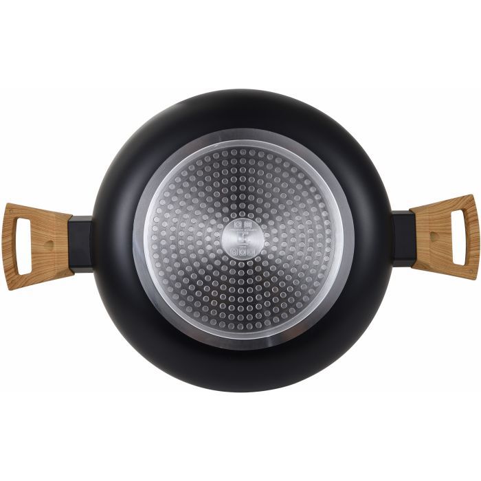 Сотейник Bergner Earth black з кришкою 28 см (BG-32038-BK) изображение 5