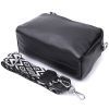 Сумка Vintage Женская кожаная Черная (22654) изображение 7