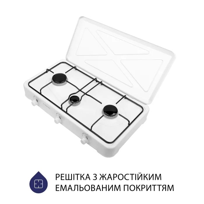 Настільна плита Minola TGH 300 BR зображення 2