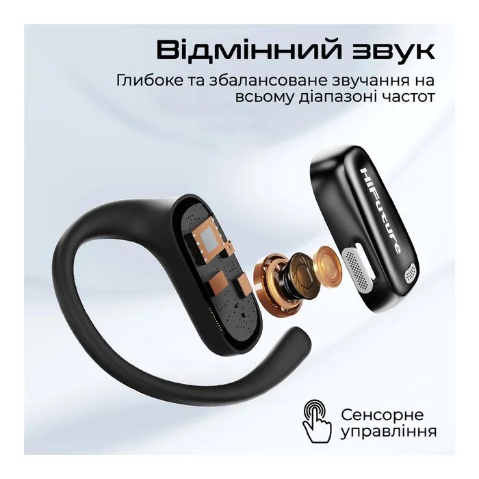Навушники HiFuture Sonify Black (sonify.black) зображення 3