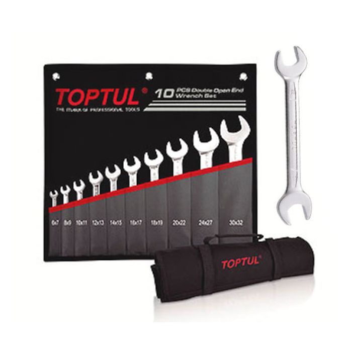 Ключ Toptul ріжковий 6-32 мм 10 шт. (GPCJ1001) зображення 2