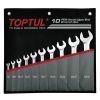 Ключ Toptul ріжковий 6-32 мм 10 шт. (GPCJ1001)