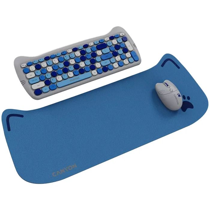 Комплект Canyon HSET-W6 Kitty Edition Wireless UA Violet (CNS-HSETW6VT) изображение 2