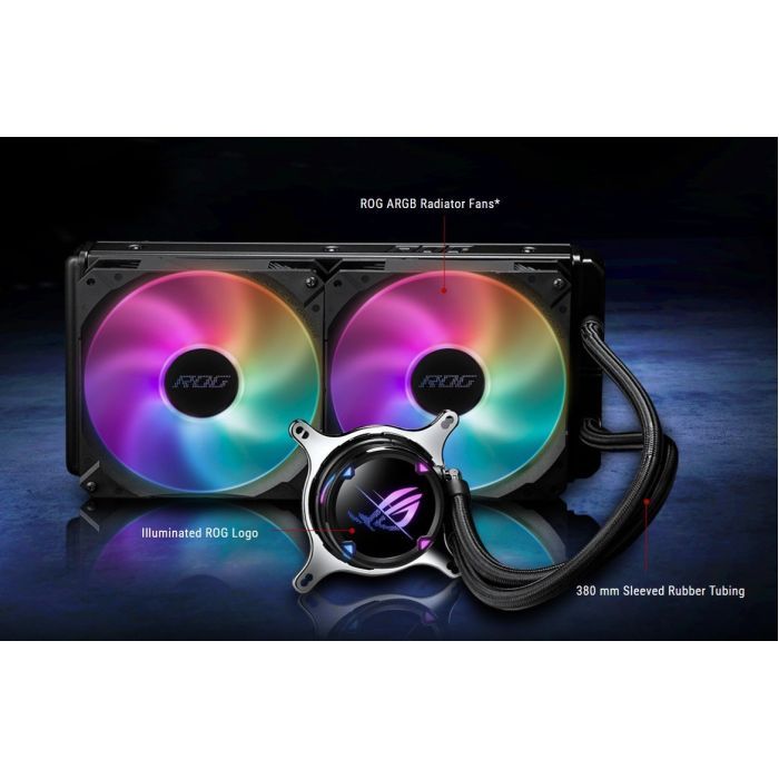 Система рідинного охолодження ASUS ROG STRIX LC II 280 ARGB (90RC00C1-M0UAY1) зображення 10