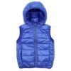 Жилет детский Kurt пуховый с капюшоном (V-HT-580T-110-lightblue)