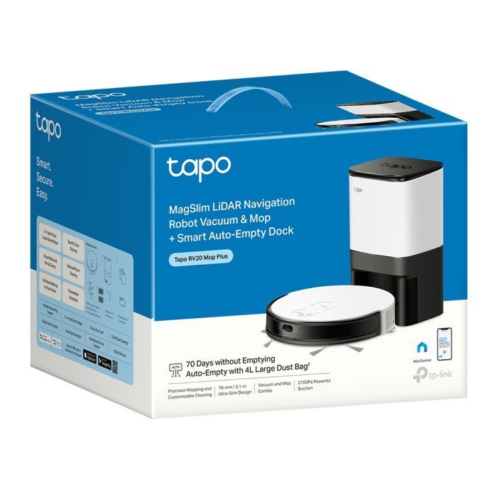 Пылесос TP-Link Tapo RV20 Mop Plus изображение 12