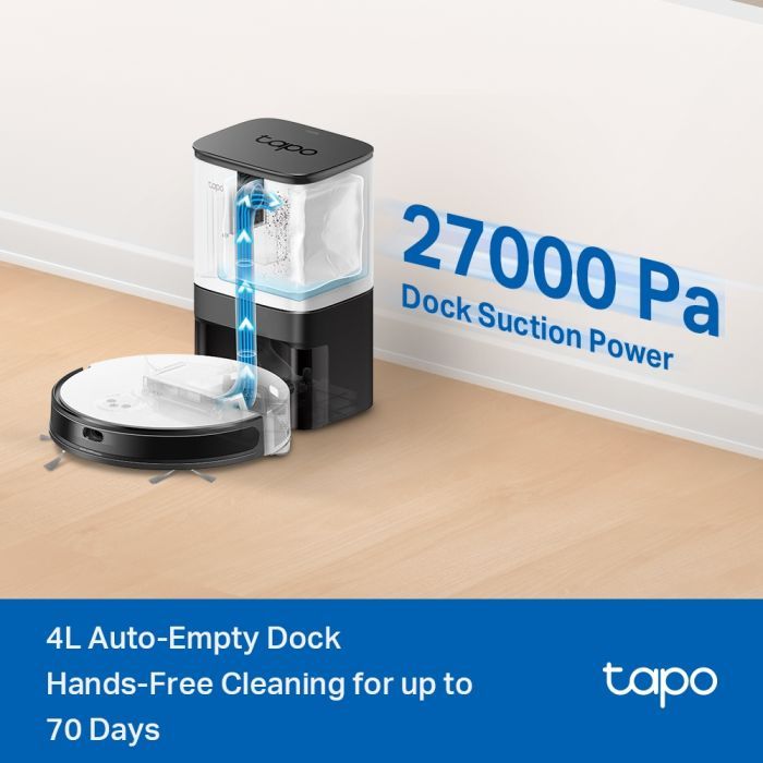 Пылесос TP-Link Tapo RV20 Mop Plus изображение 9