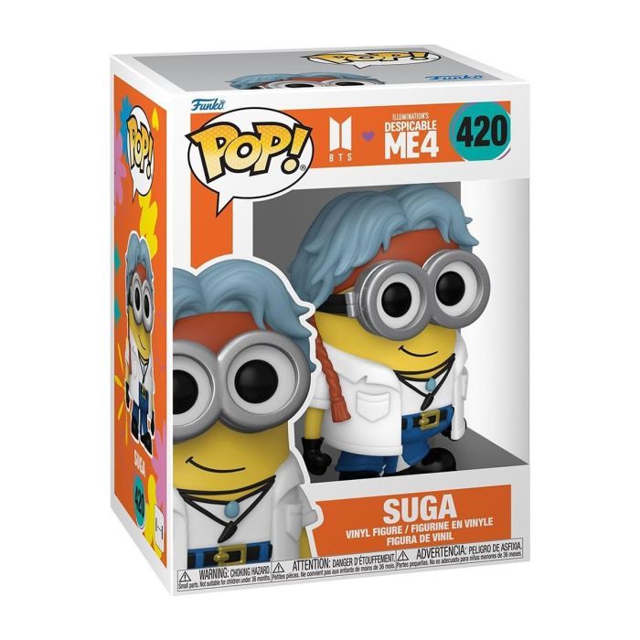Фігурка Funko Pop cерії Minions x BTS - Шуга (85968) зображення 3