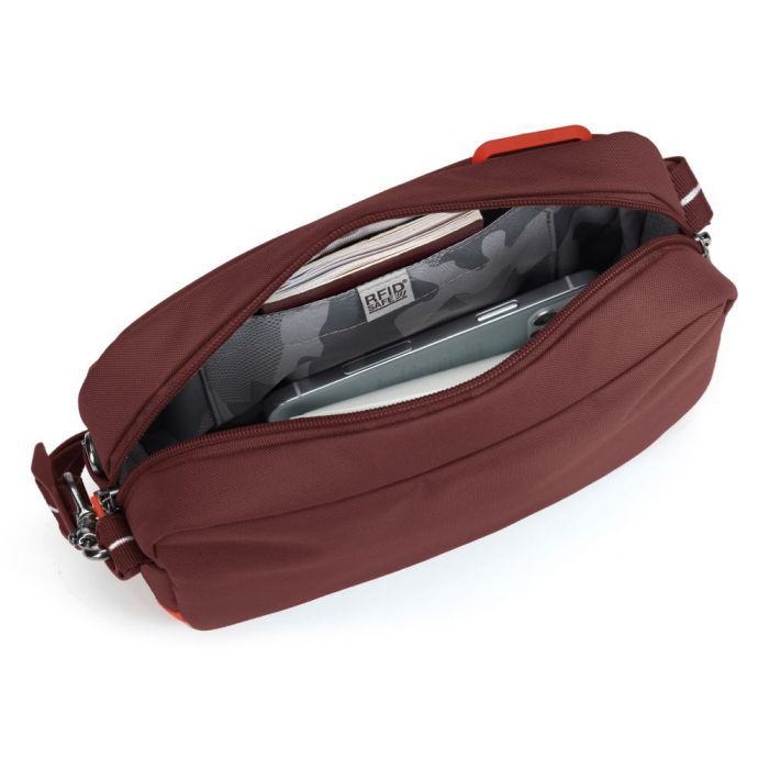 Сумка Pacsafe GO crossbody Бургунді (35105345) зображення 8