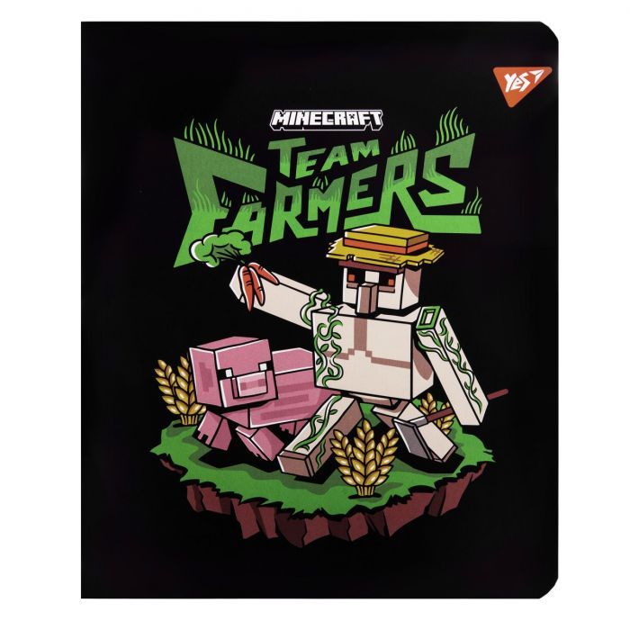 Тетрадь Yes Minecraft. Team 12 листов клетка (767496) изображение 10