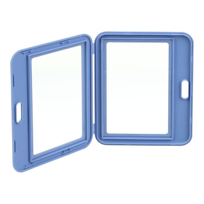 Бейдж Buromax горизонтальний, 101 х 80 мм, PP+PVC, синій (BM.5415-02) зображення 2