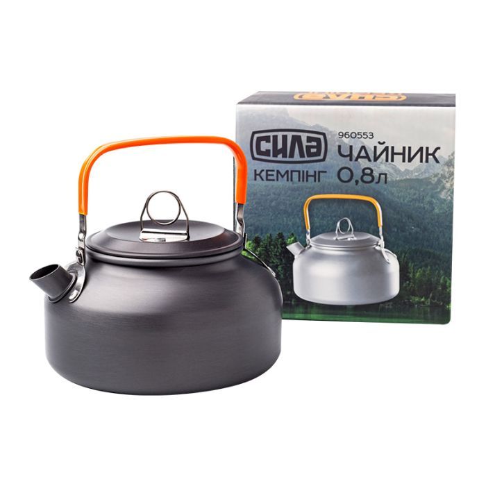 Чайник туристический СИЛА 0,8 л (960553) изображение 2