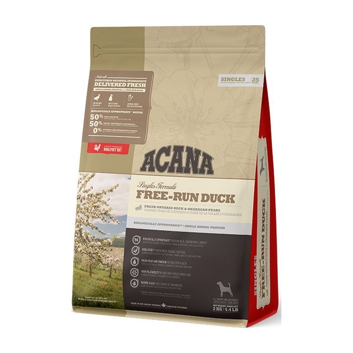 Сухой корм для собак ACANA Free-Run Duck 2 кг (0064992571207) изображение 4