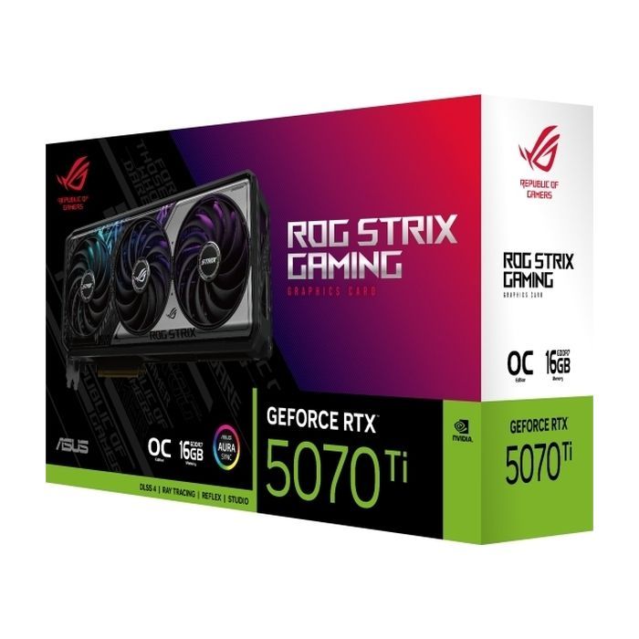 Видеокарта ASUS GeForce RTX5070 Ti 16GB ROG STRIX OC GAMING (ROG-STRIX-RTX5070TI-O16G-GAMING) изображение 12