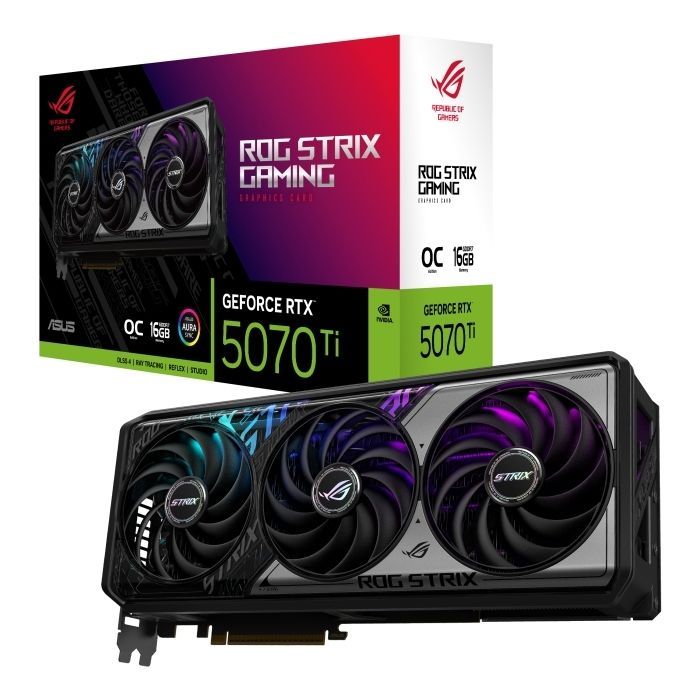 Видеокарта ASUS GeForce RTX5070 Ti 16GB ROG STRIX OC GAMING (ROG-STRIX-RTX5070TI-O16G-GAMING) изображение 9