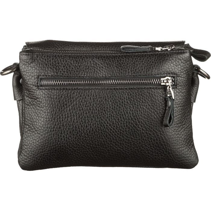 Сумка Shvigel Чоловіча шкіряна Чорна (11038) зображення 6