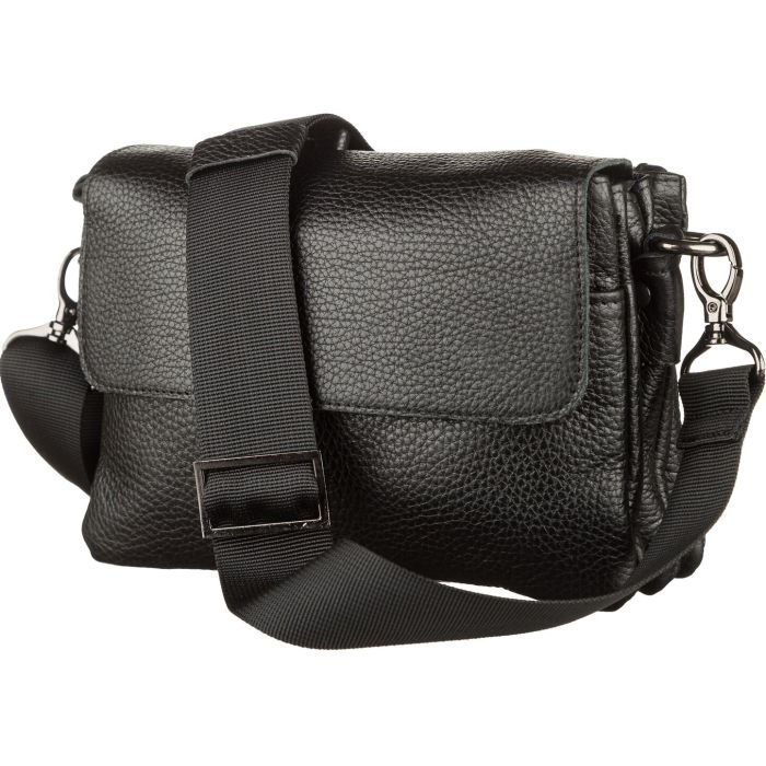 Сумка Shvigel Чоловіча шкіряна Чорна (11038) зображення 7