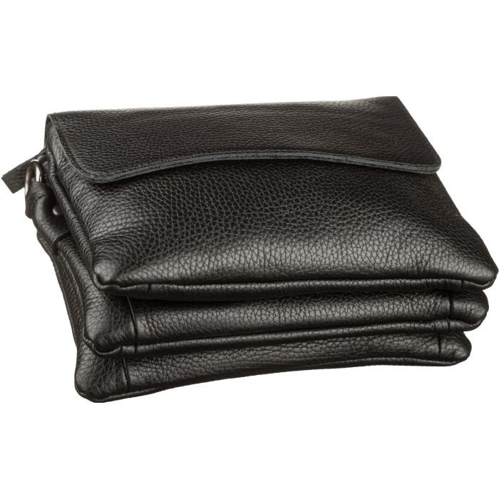 Сумка Shvigel Чоловіча шкіряна Чорна (11038) зображення 8