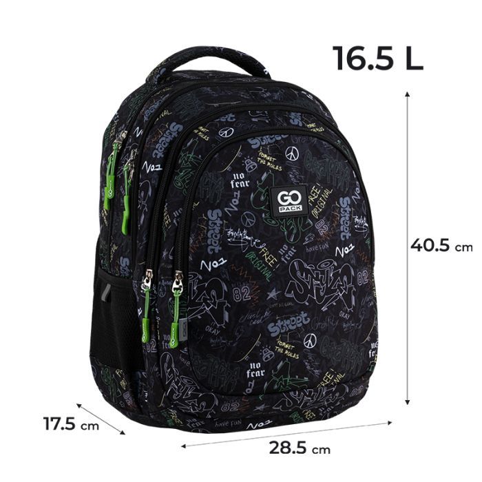 Рюкзак шкільний GoPack Teens 162M-6 (GO25-162M-6) зображення 2