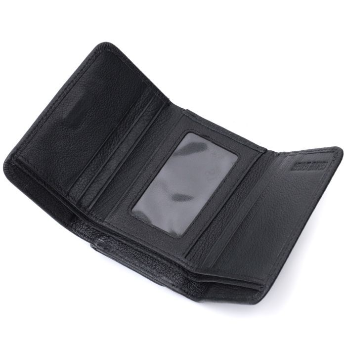 Кошелек ST Leather Из натуральной кожи Черный (22722) изображение 9