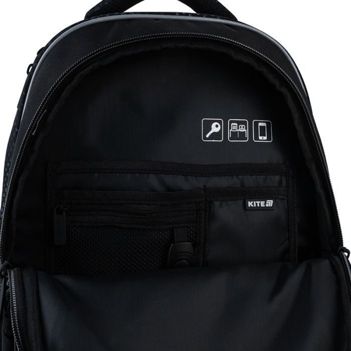 Рюкзак шкільний Kite Education 763M Football (K25-763M-2) зображення 11