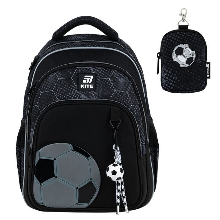 Рюкзак шкільний Kite Education 763M Football (K25-763M-2) зображення 3