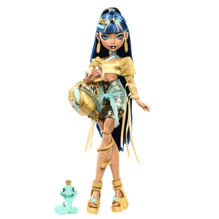 Лялька Monster High Монстро-класика нове покоління Клео (HXH74)