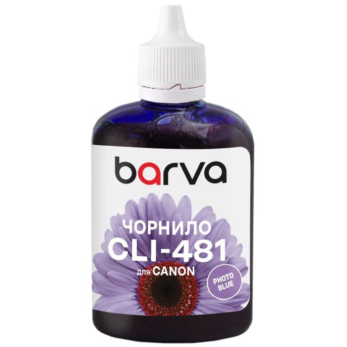 Чорнило Barva Canon CLI-481 100ml PB, water-soluble (C481-985)