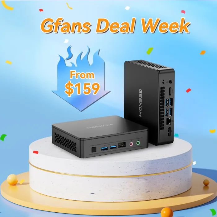 Компьютер GEEKOM Mini IT12 / i9-12900HK, 32, 1TB, WIN11Pro (GMIT12i912900HK-321T-EU) изображение 3